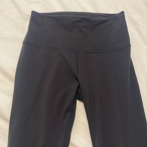 Lululemon WunderTrain Contour Fit Black Leggings 25”